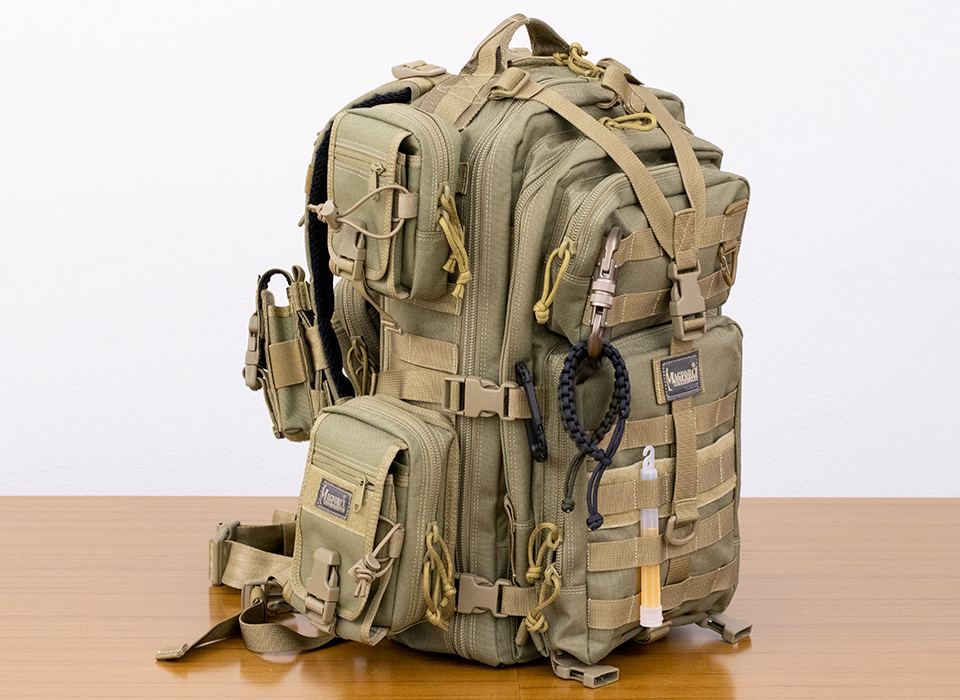 生まれのブランドで maxpedition MAGFORCE マグフォース バックパック