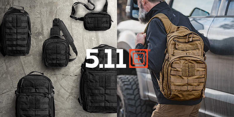 実用性で選ぶ！5.11 Tactical「RUSHシリーズ」5型を徹底比較｜MOAB 3/6