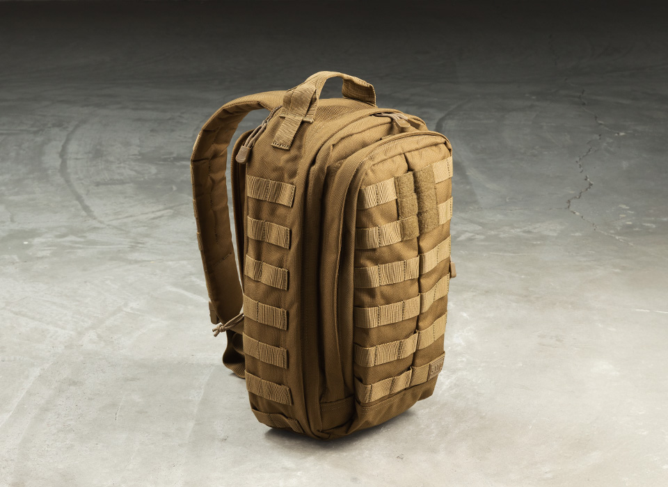 RUSH MOAB 8：フロントビュー（13Lスリングパック）